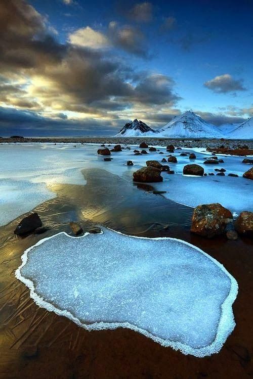 Vesturhorn, Исландия