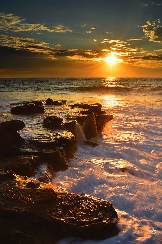 Sunset in La Jolla, San Diego