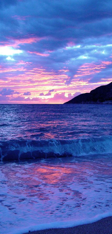 Sunset in Perendim, Albania