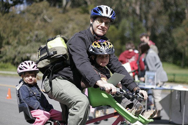 Eco Friendly, Bike, Family