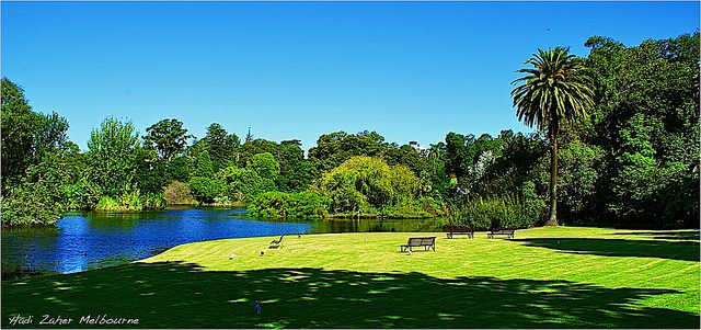 Royal Botanic Gardens in Melbourne