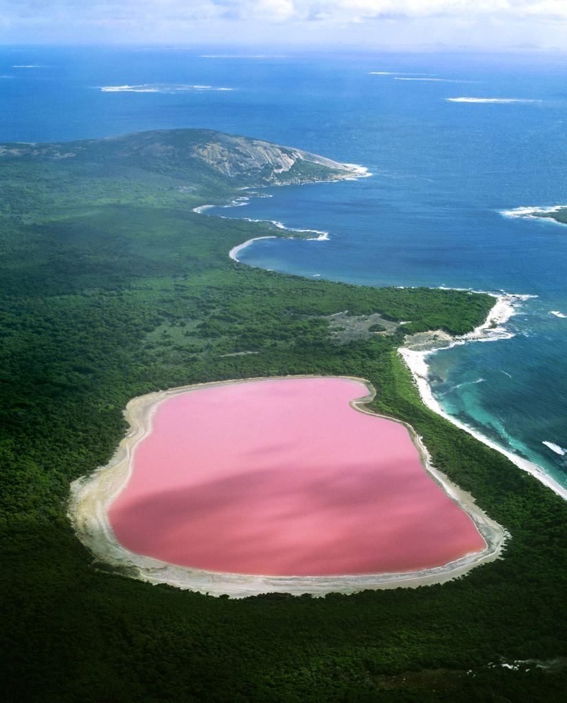 Pink Lake Hillier